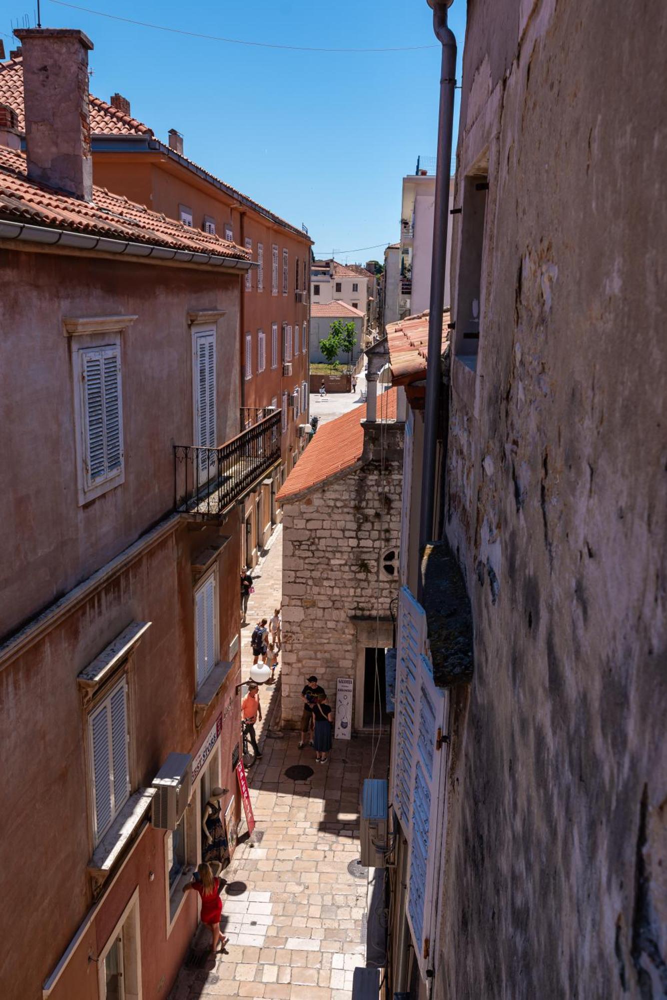 Timeless Antique Old Town With Terrace Apartment Zadar Luaran gambar